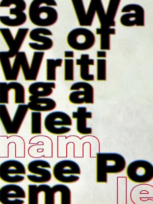 cover image of 36 Ways of Writing a Vietnamese Poem